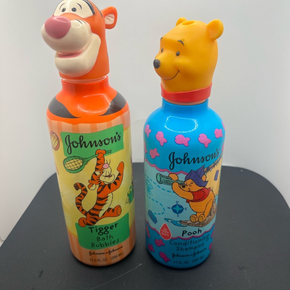 Tigger Bath Bubbles and‎ Pooh Conditioning Shampoo Set